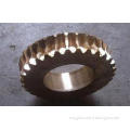Mechanical Brass Precision Gears Worm Wheel by CNC turning